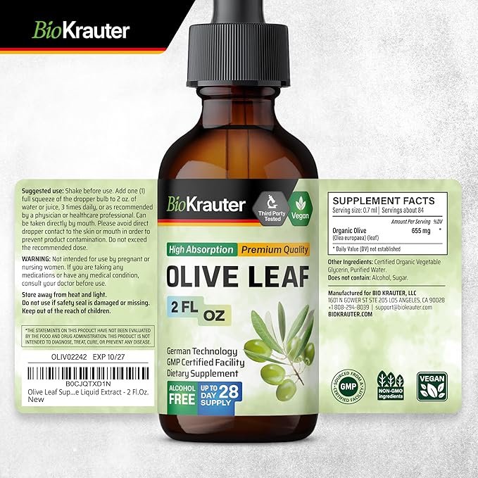 BIO KRAUTER® Olive Leaf Extract - Image 8