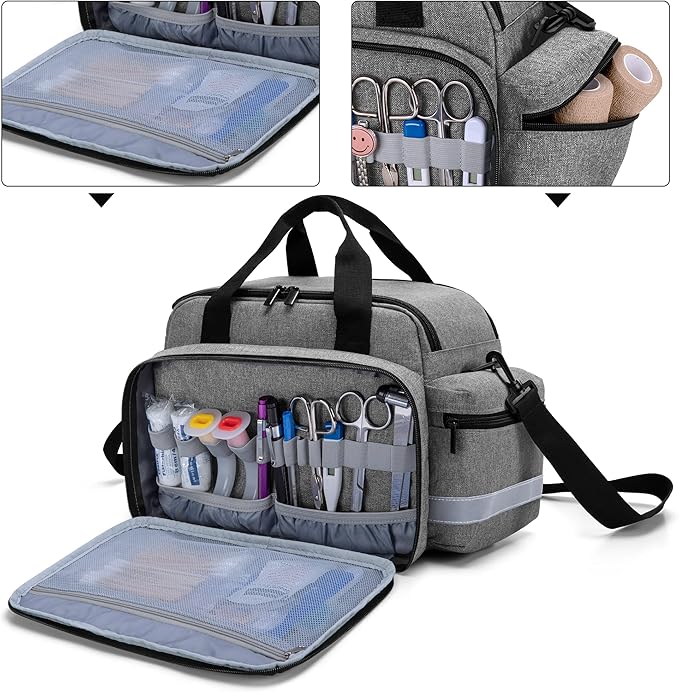 Trunab Home Health Nurse Bag Medical Bag Organizer - Image 3