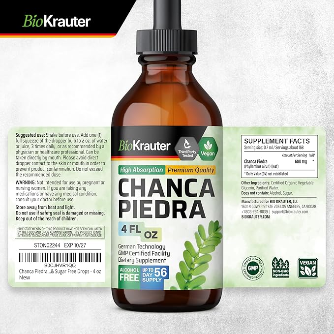 BIO KRAUTER® Chanca Piedra for Kidney Support - Image 9