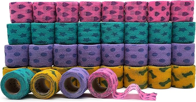 Petflex Pet Pack – Flexible Self-Adhesive Bandage by OvikHealth