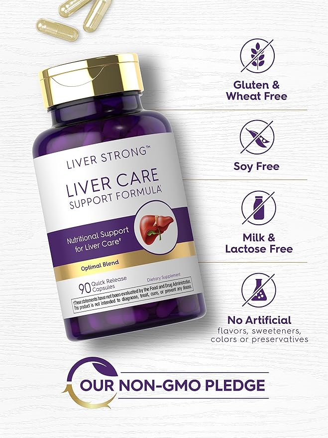 Carlyle Liver Support Supplement | 90 Capsules | - Image 4