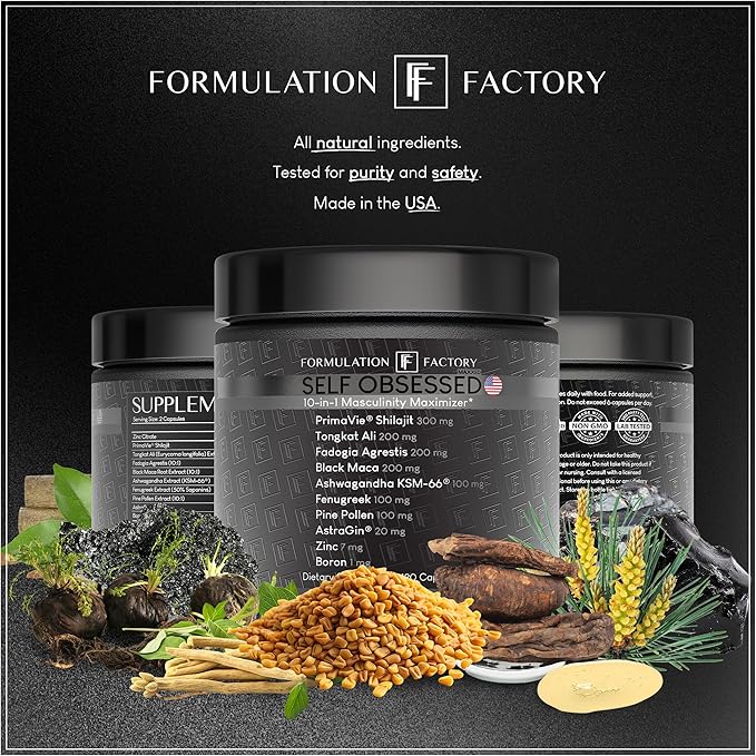 Formulation Factory Self Obsessed Maxxed Male Support - Image 11
