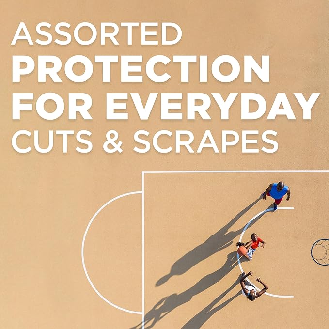 BAND-AID Brand Adhesive Bandage Family Variety Pack in Assorted Sizes Featuring - Image 2