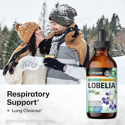 BIO KRAUTER Lobelia Tincture for Lung Cleanse & Detox - Image 2